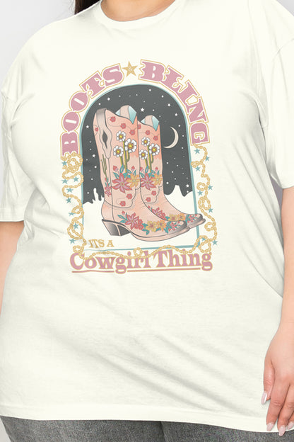 Simply Love Vintage Western Cowgirls Graphic T-Shirt