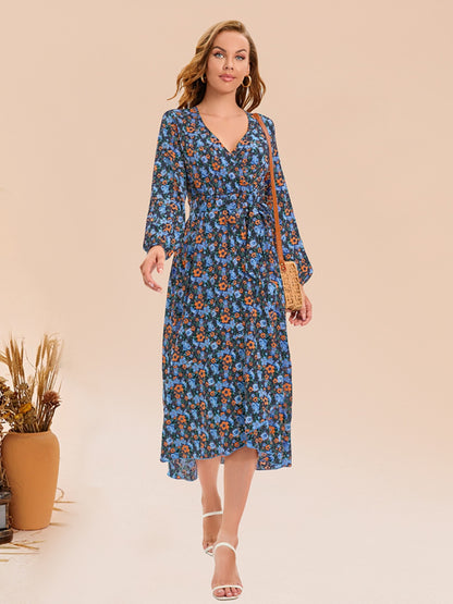 Floral Long Sleeve Dress